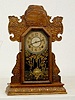 E. Ingraham "Freedom" Oak Kitchen Clock