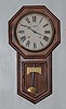 Welch "Verdi" Long Drop School Clock