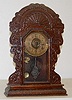 Sessions Dolphin Oak Kitchen Clock w/ Alarm