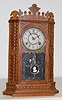 Walnut Waterbury "Cranville" Parlor Clock