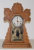 E. Ingraham Oak Kitchen Clock