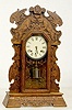 Schiff Bros. "Our Pride" Oak Kitchen Clock