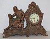 Ansonia "Racine" Seated Statue Clock