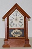 Wooden Shelf Clock