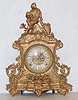N. Muller Iron Clock "Grape Harvest"