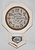 Advertising Shortdrop Schoolhouse Clock