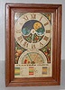 Planters Moon Phase Shelf Clock