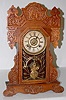 Waterbury Oak "Clayton" Kitchen Clock