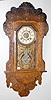 Waterbury "Havana" Carved Hanging Kitchen Clock