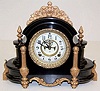Fancy Ansonia "Alhambra" Iron Shelf Clock
