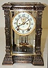 Ansonia "327" Variant Crystal Regulator Clock