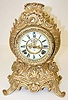 Ansonia "Occident" Fancy Floral Clock