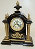 Fancy Ansonia "Maderia" Iron Shelf Clock
