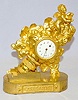 French Dore Cherub and Cannon Desk Clock