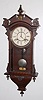 Walnut Waterbury Watchburn Montreal Clock