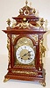 Ornate Lenzkirch Bronze Mounted Shelf Clock