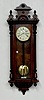 2 Weight Gustav Becker Clock w/Seconds Bit