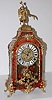 French Boulle Shelf Clock W/ Winged Trumpeter