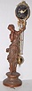 Ansonia "Juno" Swinging Ball Mystery Clock