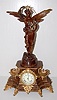 Antique Ansonia "Undine and Gloria" Statue Clock