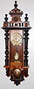 Antique Visible Bell Striking R.A. Wall Clock