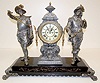 Ansonia "Don Juan and Don Cesar" Statue Clock