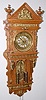 Oak Ansonia "Antique" Hanging 2 Weight Clock