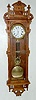 Ornate Pinwheel Jeweler's Regulator Clock