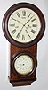 L.F. and W. Carter Rosewood Calendar Clock