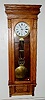 Oak Pinwheel Jeweler's Regulator Clock