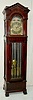 Grand Rapids 9 Tube Mahogany Grandfather Clock