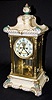 Antique Ansonia No. 3 China Crystal Regulator Clock