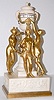 Tiffany and Co. 3 Graces Annular Dial Clock
