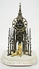 Antique Sir Walter Scott Fusee Skeleton Clock