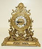 Ansonia "Renaissance" Clock W/ Winged Griffins
