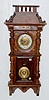 Antique Walnut Carved R.A. Clock