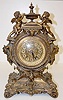 Fancy Ansonia "Lydia" Cherub Iron Clock