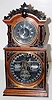 Antique Ithaca 3 1/2 Parlor Calendar Clock