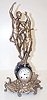 Seth Thomas Double Statue Clock W/ Man and Woman
