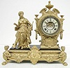 Ansonia "Prosperity" Seated Statue Clock