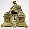 Ansonia "Letitia W/ No. 1073" 2 Piece Clock Set
