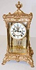 Ansonia "Elysian" Crystal Regulator Clock