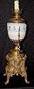 French Annular Dial Candle Clock