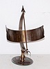 Bulova Miniature Armillary Sun Dial Clock