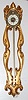 German Hanging Gravity Clock w/ Cowtail Pendulum