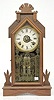 Ansonia Walnut Kitchen Clock W/Alarm