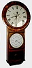 Welch Double Dial Weight Driven Calendar Clock