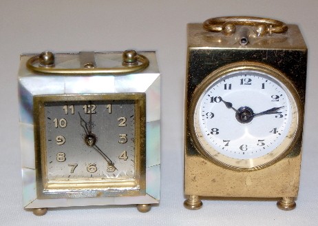 M.O.P. and Sonnierie Miniature Clocks — Antique Clocks Price Guide
