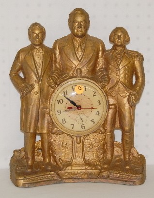 Steersman Electric Table Clock — Antique Clocks Price Guide