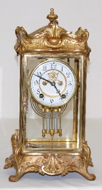New Haven "Thoreau" Crystal Regulator Clock — Antique Clocks Price Guide